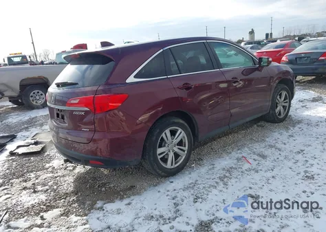 2013 Acura Rdx z USA, uszkodzony, nr VIN 5J8TB4H36DL017002